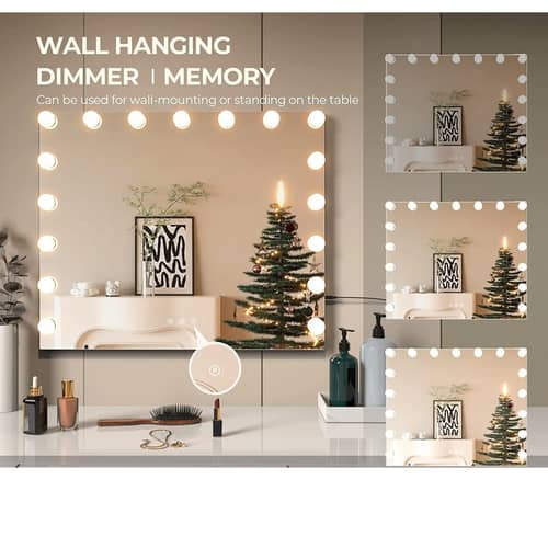 Helena Hollywood Mirror with Lights