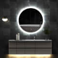 Felicity Round LED Mirror With Touch Sensor - photo