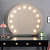 Baton Round Hollywood Mirror (30X30)" - photo