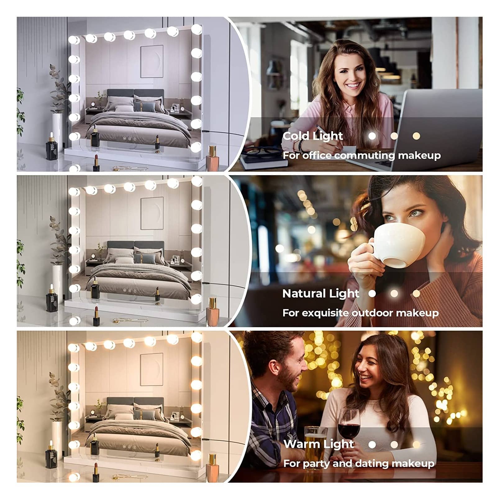 Helena Full Length Hollywood Mirror