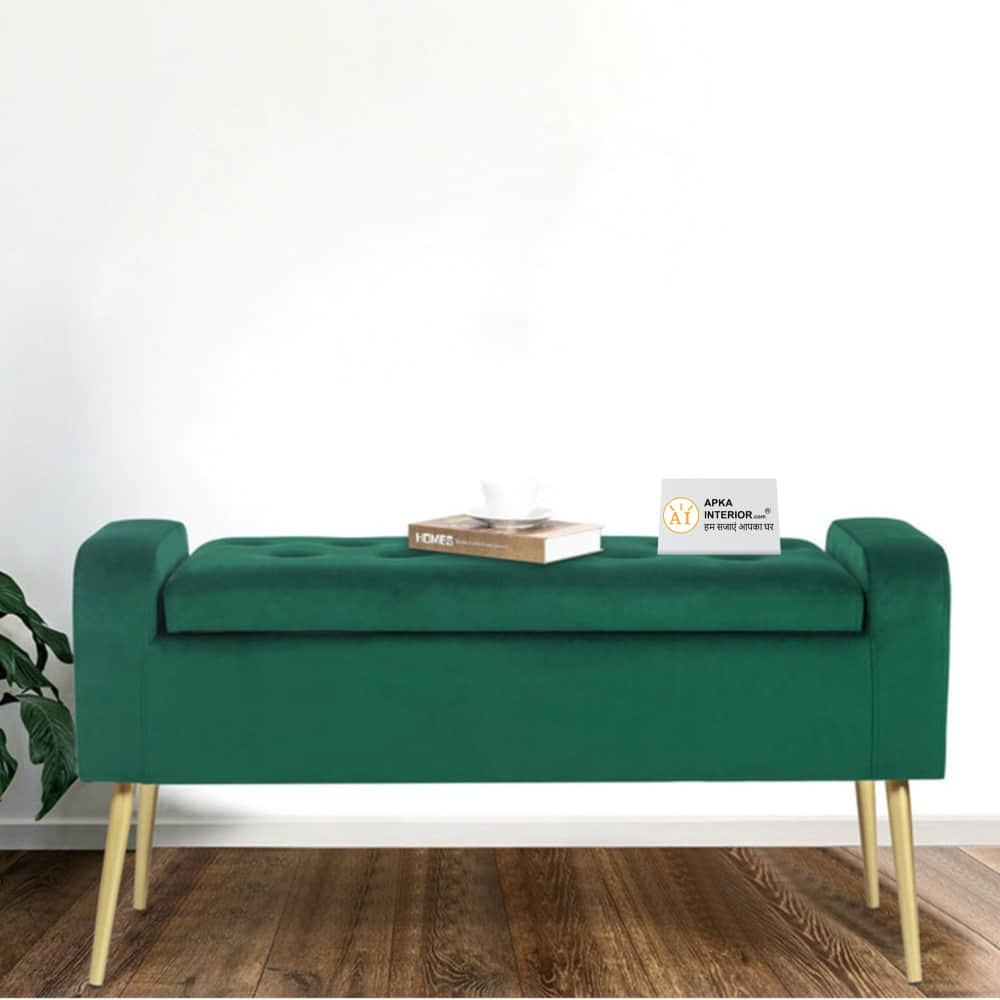 Albany 2 Seated ottoman with storage - photo