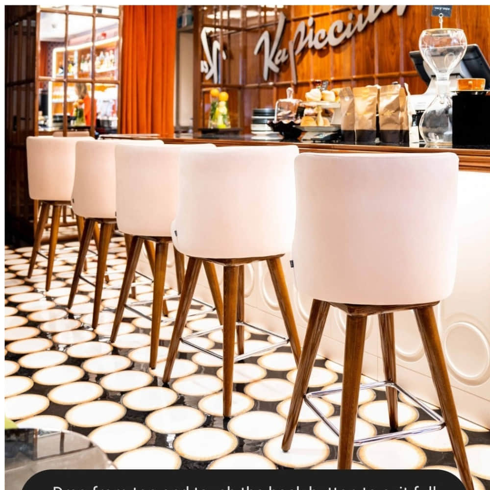 Gabardine Metal chair - photo