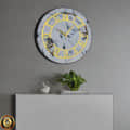 Ness Resin Art Wall clock - photo