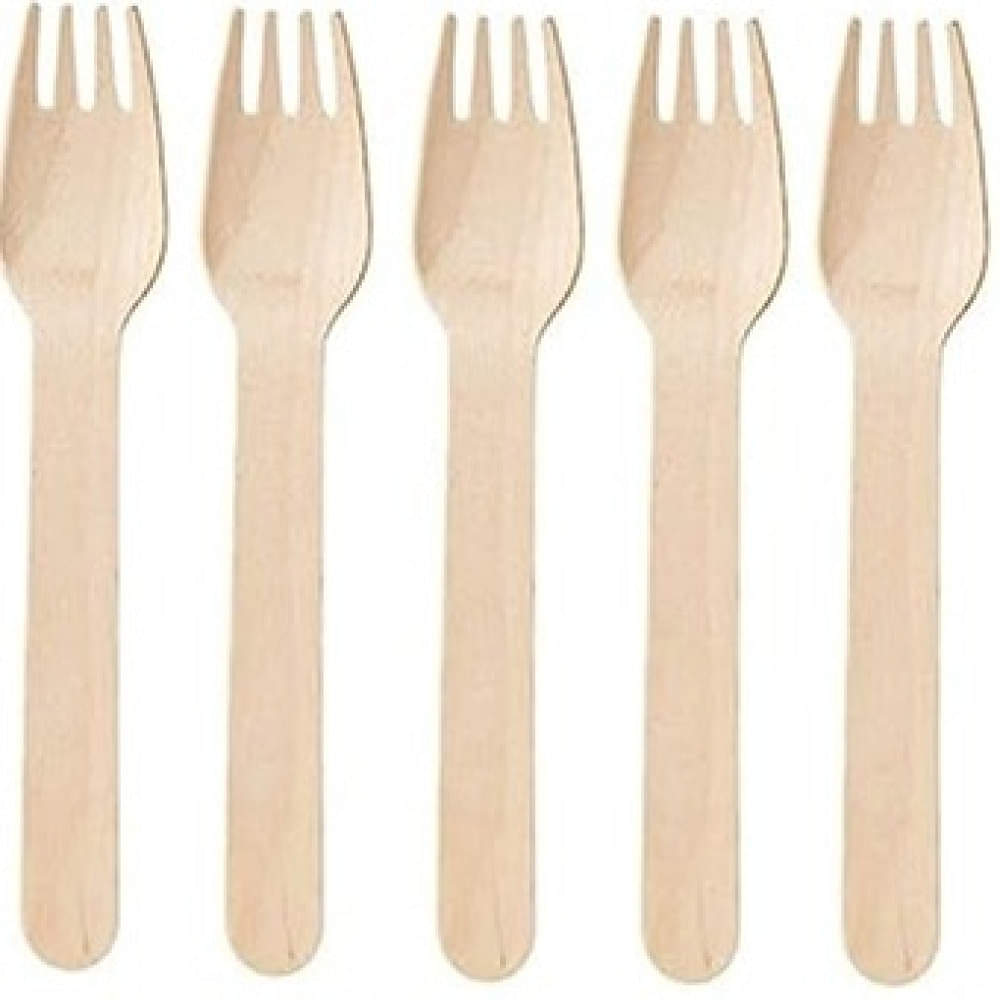 Sapa Disposable Wooden Forks - photo