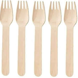Sapa Disposable Wooden Forks - photo