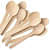 Oasis Disposable Wooden Tea Spoon - front_view