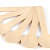 Oasis Disposable Wooden Tea Spoon - top_view