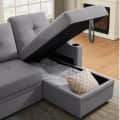 Argo L shape Sofa Cum Bed with Storage (LHS) - left_view
