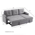 Argo L shape Sofa Cum Bed with Storage (LHS) - bottom_view