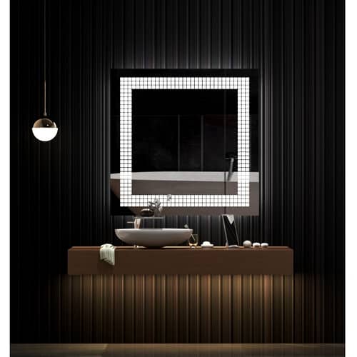 Hexa Square LED Mirror