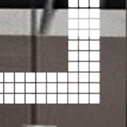 Hexa Square LED Mirror - rear_view
