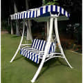 Oonjal Solid Iron 3 Seater Swing - photo