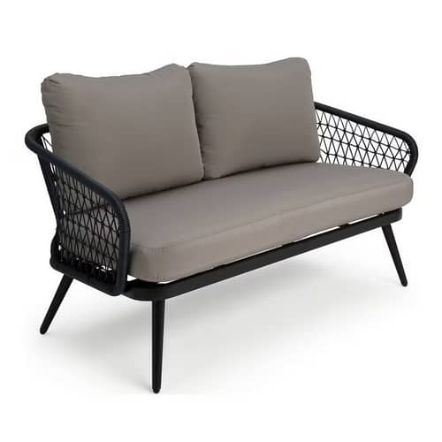 Loch Stylish Grey Rope Outdoor Furniture Set