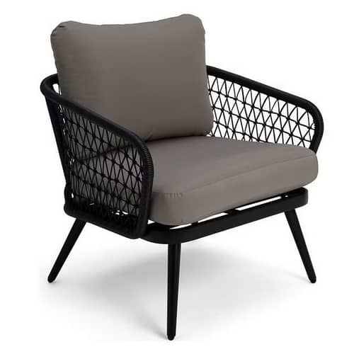 Loch Stylish Grey Rope Outdoor Furniture Set