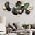Madrid Stone Decor Modern Metal Wall Art - front_view