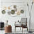 Lisbon Metallic Multicolor Wall Art - top_view