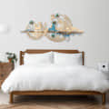 Sakai Natural Scenery Luxury Metal Wall Art - front_view