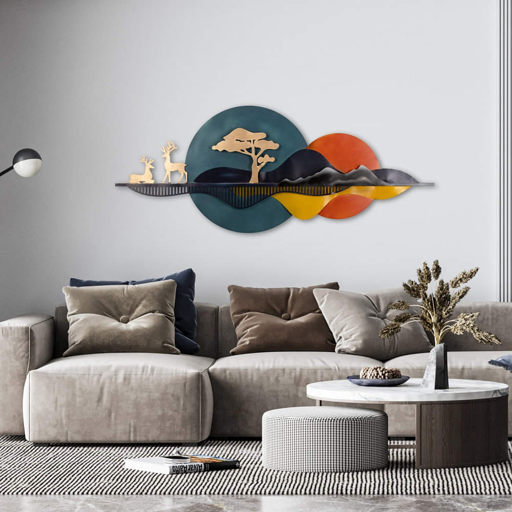 Albany Metallic scenery Wall Art - photo
