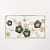 Orleans Green & White Metallic Wall Art - rear_view