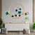 Albany Leaf & Flower Metal Wall Art - front_view