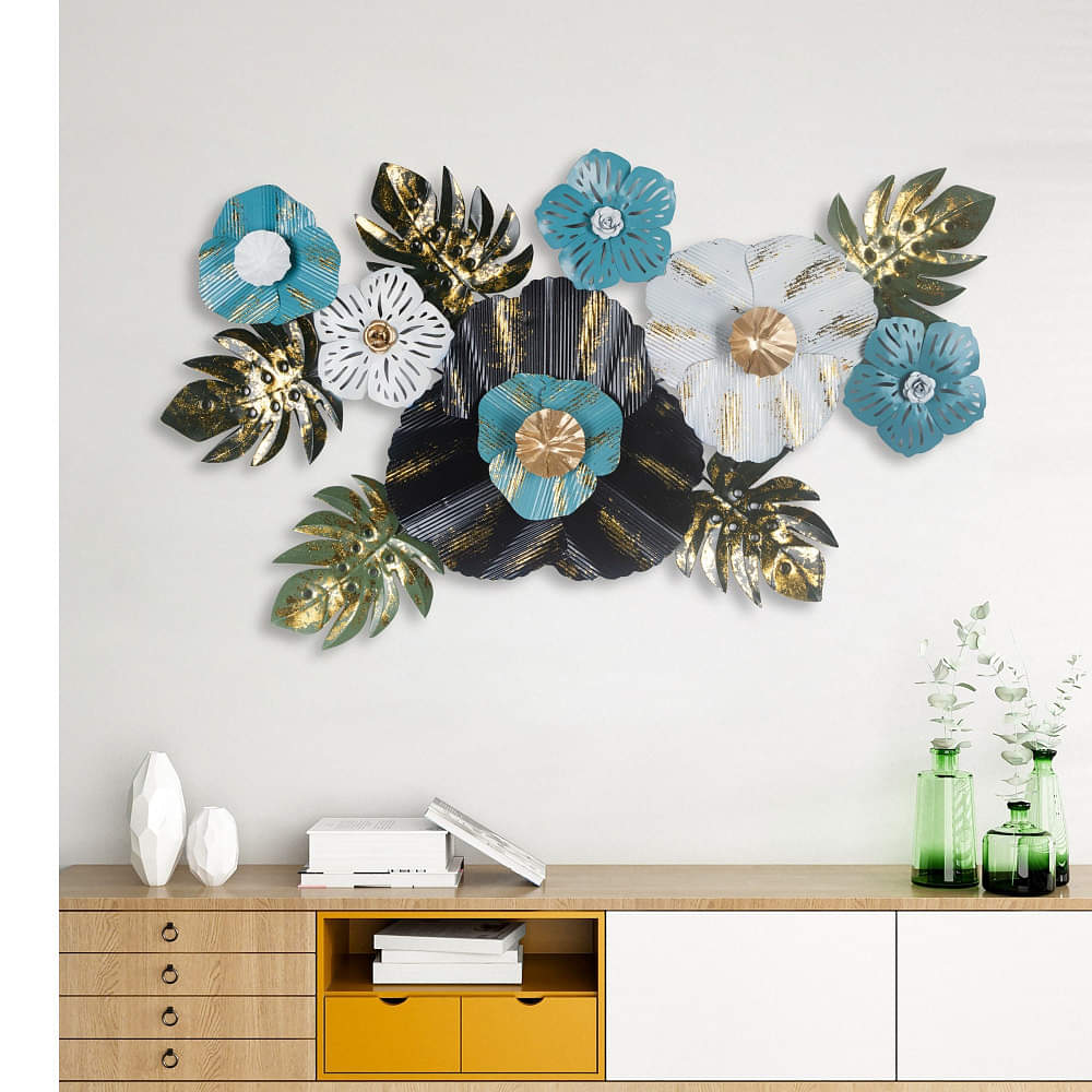 Ness Green Tree Metal Wall Art - photo