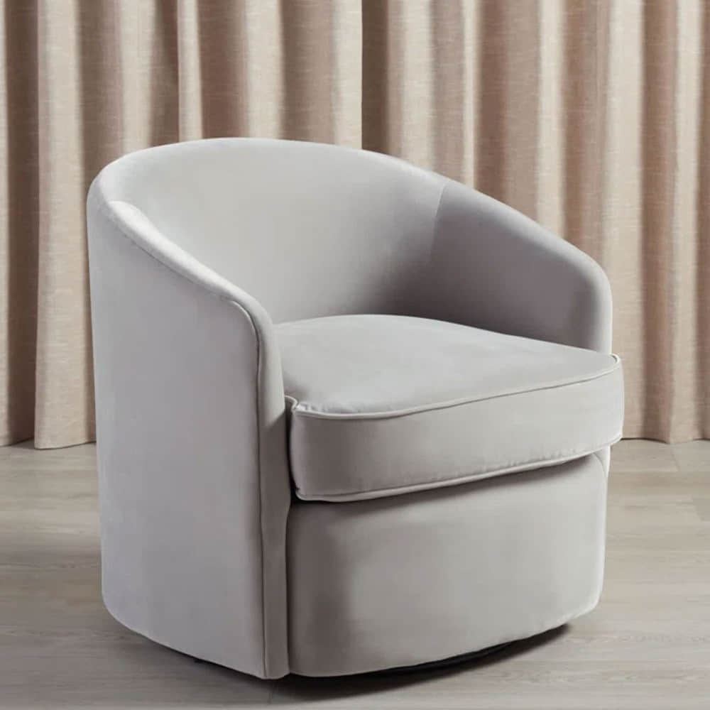 Hila Upholstered Barrel Chair - photo