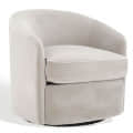 Hila Upholstered Barrel Chair - top_view