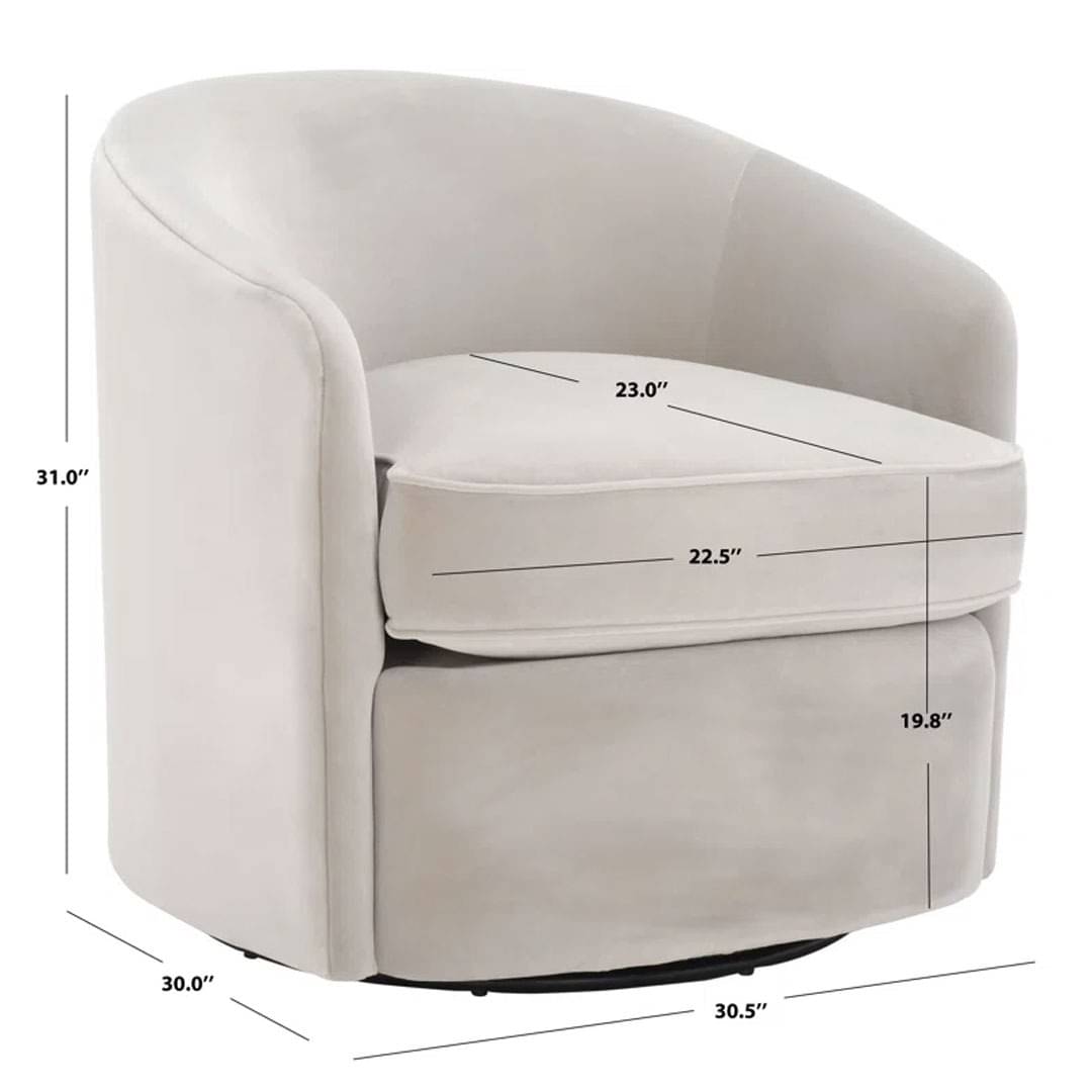 Hila Upholstered Barrel Chair