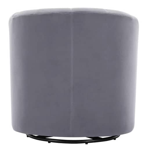 Barren Upholstered Swivel Barrel Chair