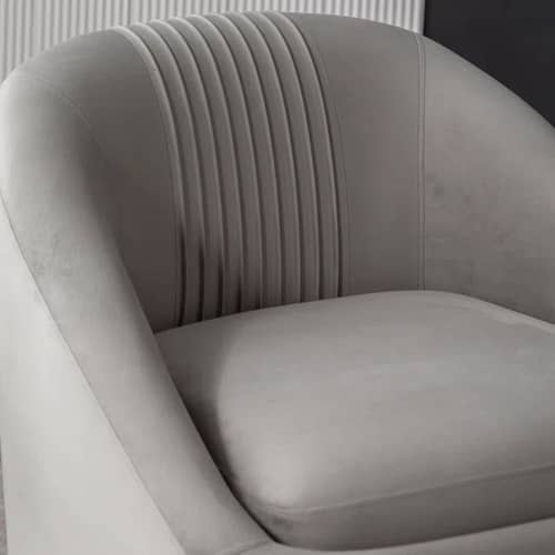Hassam Upholstered Swivel Barrel Chair