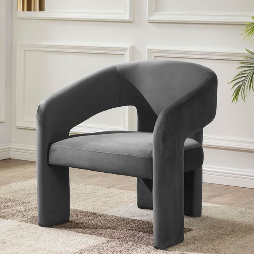 Ashly Upholstered Arm Chair - photo