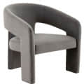 Ashly Upholstered Arm Chair - top_view