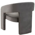 Ashly Upholstered Arm Chair - rear_view