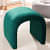 Andean Upholstered Ottoman - photo
