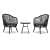 Argo Outdoor Chair And Table Set - front_view