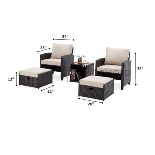 Argo Outdoor Patio Furniture Set