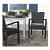 Modern outdoor patio chair - photo