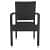 Modern outdoor patio chair - rear_view