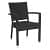 Modern outdoor patio chair - left_view