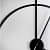 Morco Black Metallic Wall Clock - front_view