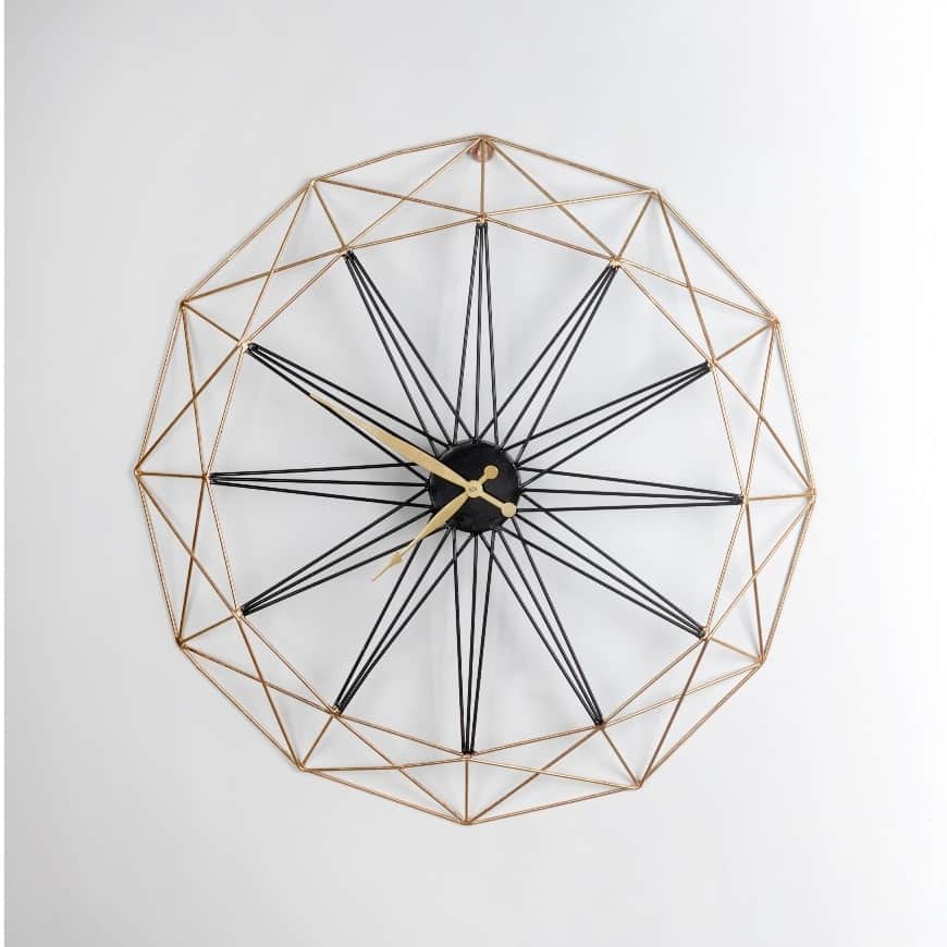 Morco Premium Look Wall Clock - front_view