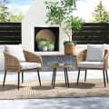 Argo 2 Seated Chair With Table And Cushion Set - front_view