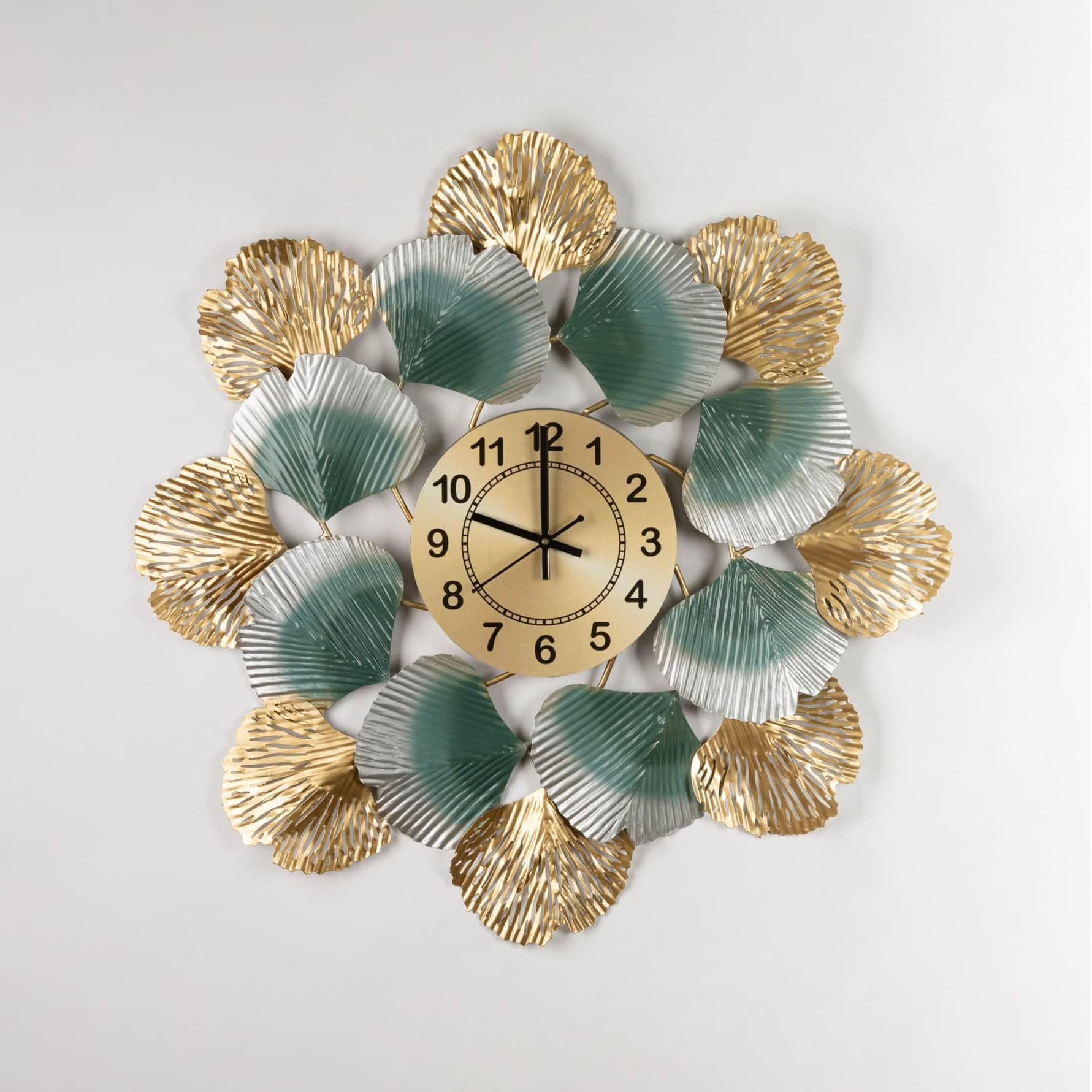 Orleans Sun Shine Wall Clock - left_view
