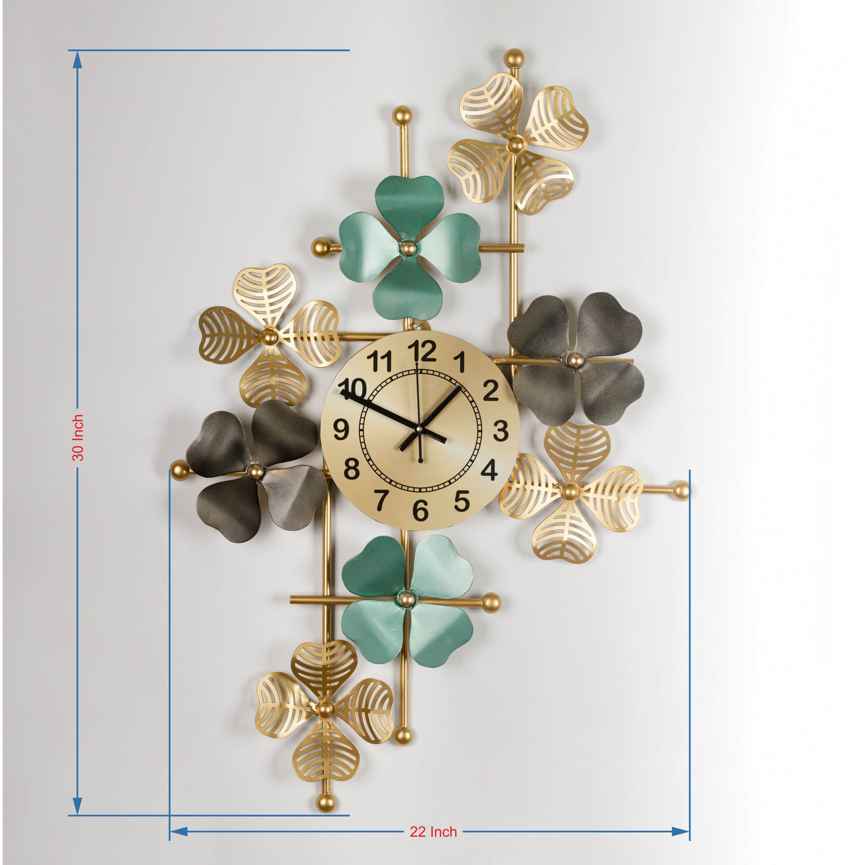 Orleans Ultra Modern Wall Clock - top_view