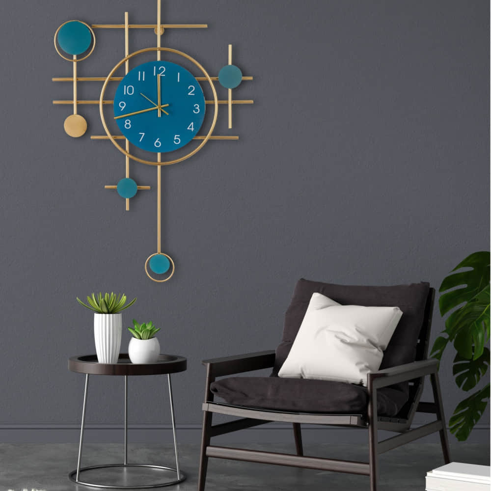 Orleans Unique Design Wall Clock - photo