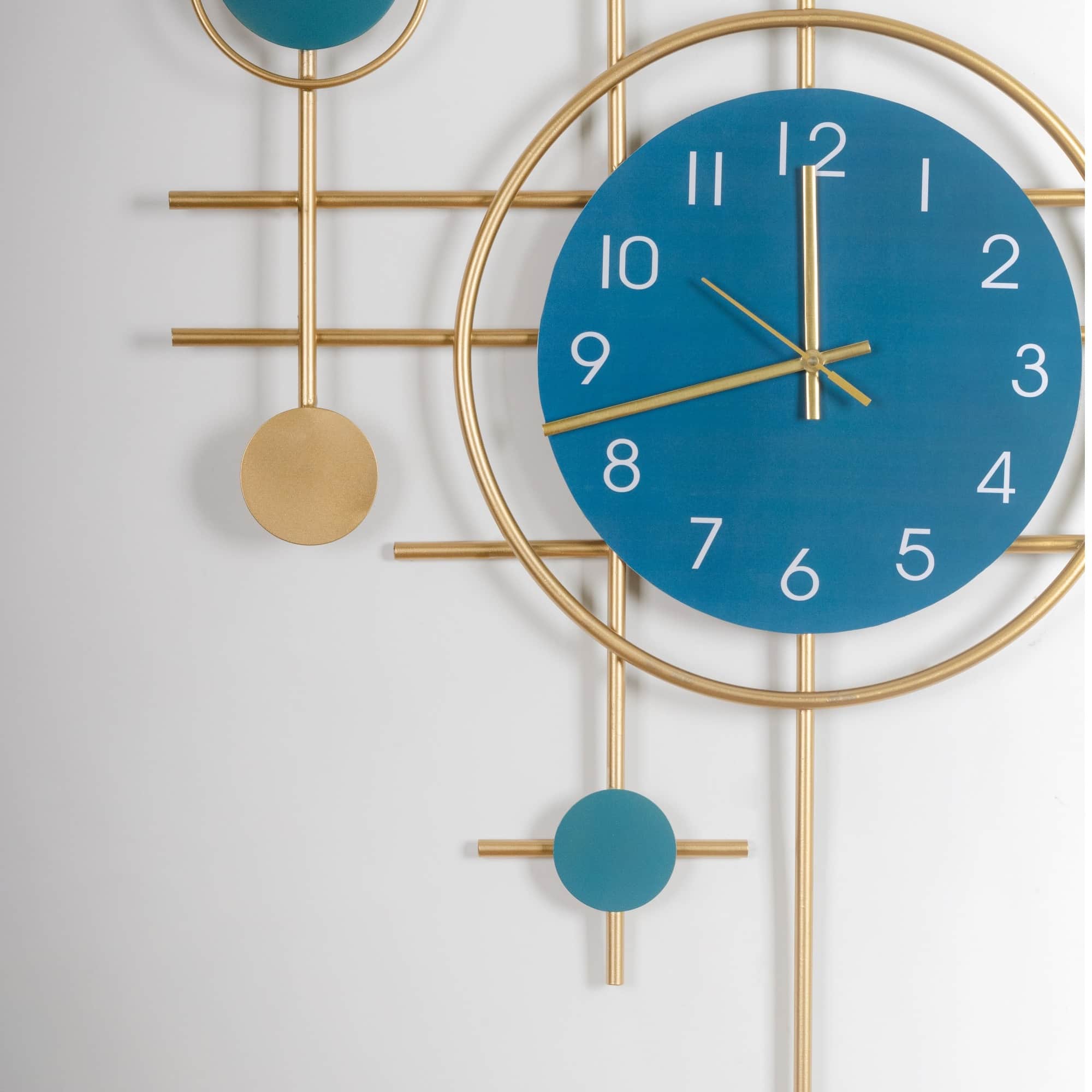 Orleans Unique Design Wall Clock - rear_view