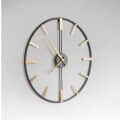 Orleans Vintage Round Wall Clock - rear_view