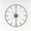 Orleans Vintage Round Wall Clock - left_view