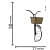 Orleans Iron Cycle Wall Hanging - rear_view