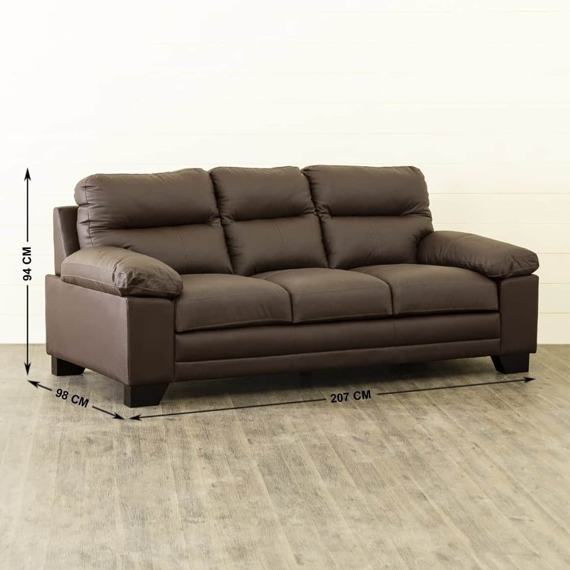 Cygnus Three Seated Sofa - left_view